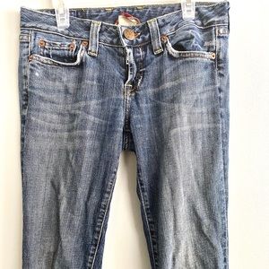 LUCKY BRAND lola Straight Leg 25